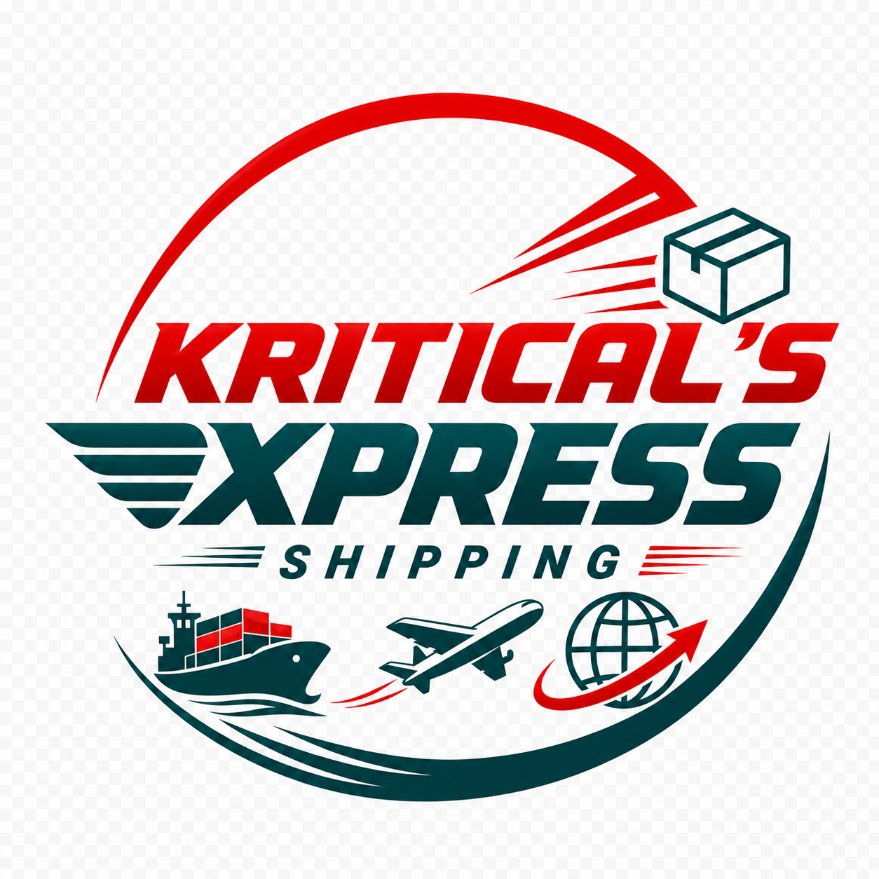 Kritical’s Xpress Shipping logo